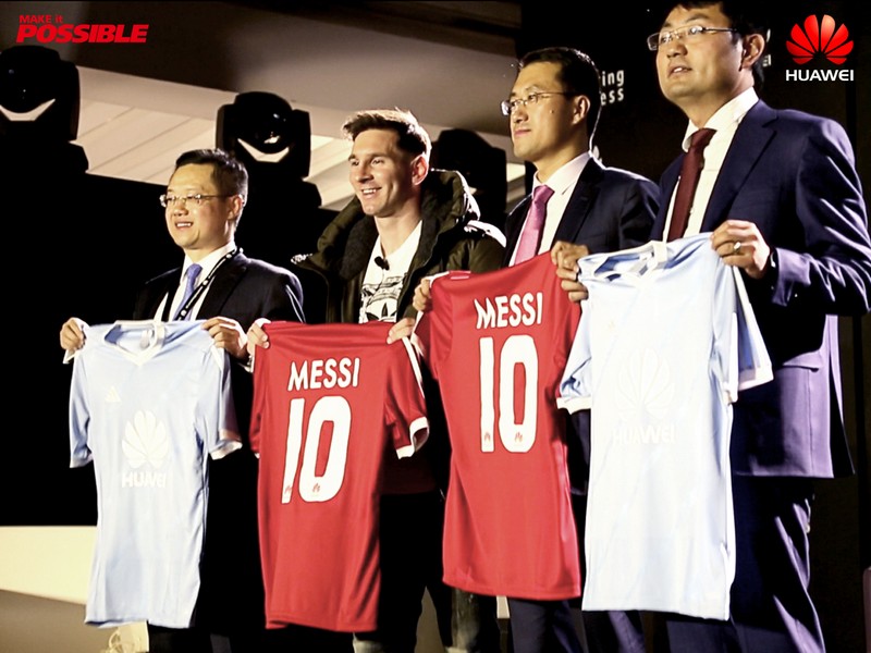 Lionel Messi joins Huawei family of global brand ambassadors